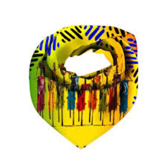 ♥️♥️♥️SASSY JONES MAASAI Print -Sherrie Laptop Clutch, Poncho and Scarf BUNDLE♥️ - Picture 13 of 13